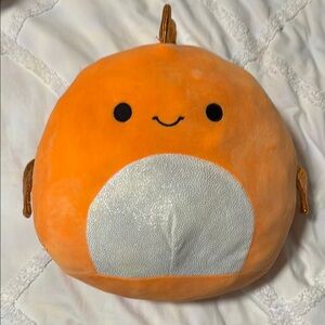 Squishmallows Orange Fish Stuffed Animal
